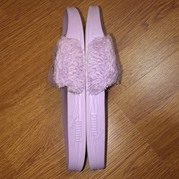 Puma Fenty Furry Slides Lilac - Picture 4 of 14